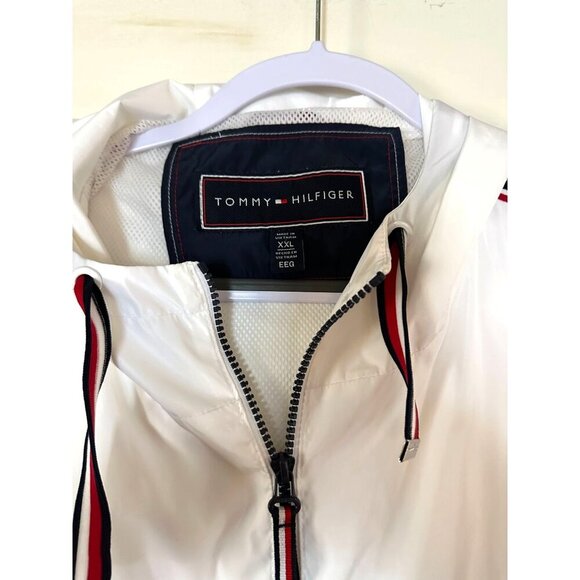 Tommy Hilfigers Mens Jacket Red White Blue XXL 50 - 52 - Picture 2 of 3